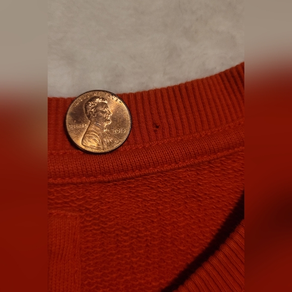 ​Lilly Pulitzer Luxletic Beach Comber Pullover Ruby Red Gold Zips Size XL - Picture 15 of 15